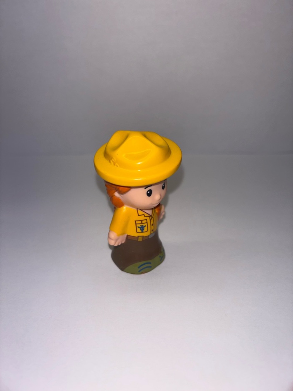 2015 Fisher Price Little People Female Zookeeper from Giraffe Set Big Animal Zoo - Picture 5 of 7